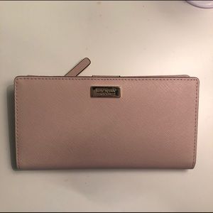 Light pink Kate Spade wallet